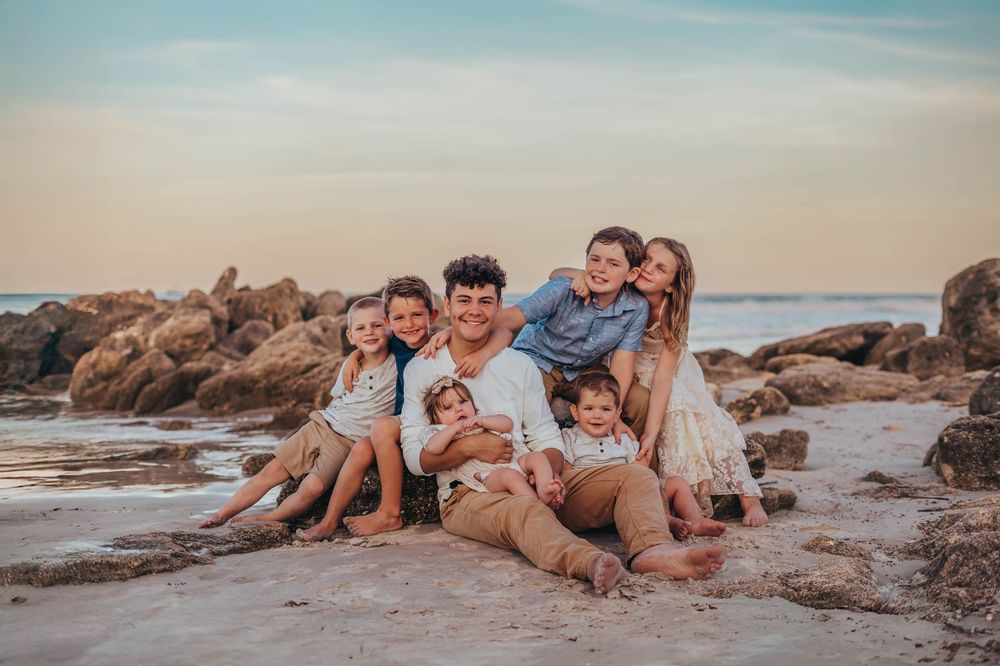 family photography at river to sea preserve and marineland in Saint Augustine and Palm Coast Florida beach