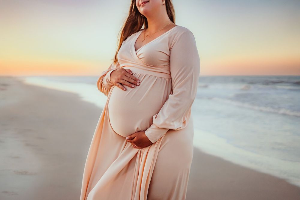 family and maternity photography at river to sea preserve and marineland in Saint Augustine and Palm Coast Florida beach