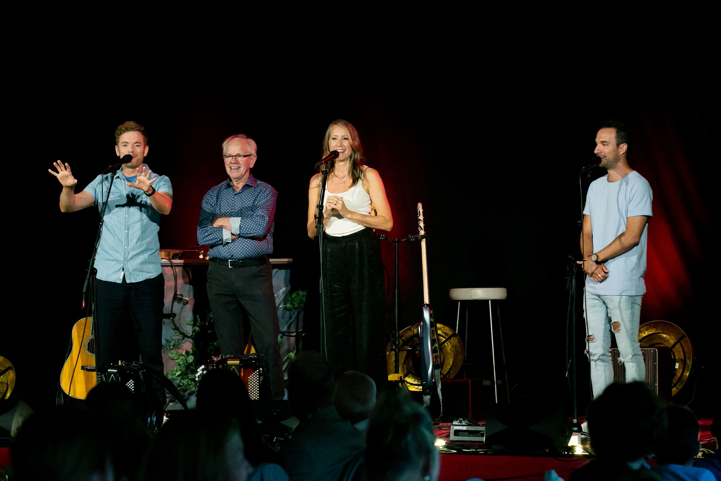 Husby Säteri Söderköping med Peter Johansson, Bruno Mitsogiannis och Matilda Grün. Fotograf Rebecca Nordin.