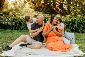 family photoshoot werribee park