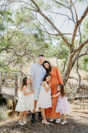 family maternity photos