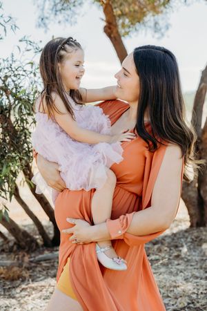 family maternity photos