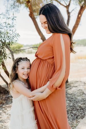 family maternity photos
