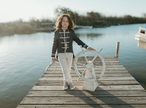 reportaje de comunión en Valencia estilo natural y elegante