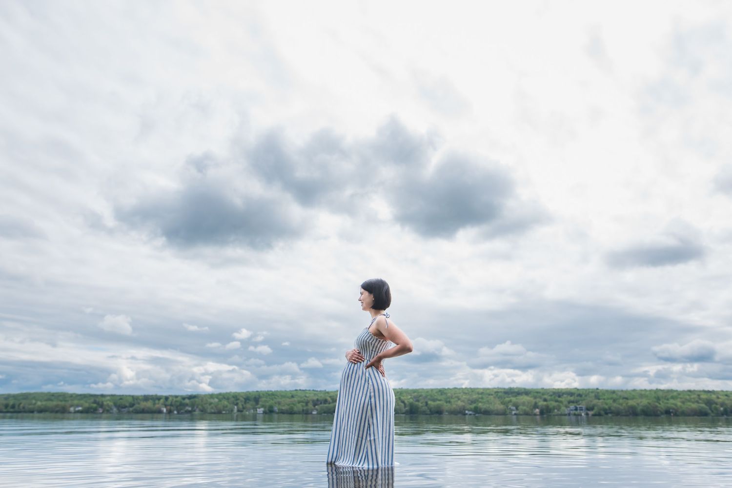 Krystel_Beaulieu_Photographe_Maternité_Été_Lac
