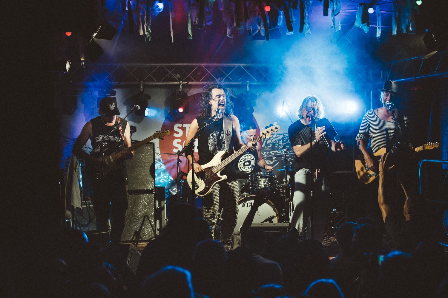 live Band Cotton Underwear beim Stadtfest 2024 in Schwaz, Rock Coverband, Rockband