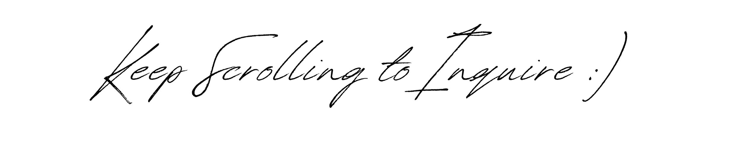 Handwritten text in black ink saying 'Key for billing to inquire'.