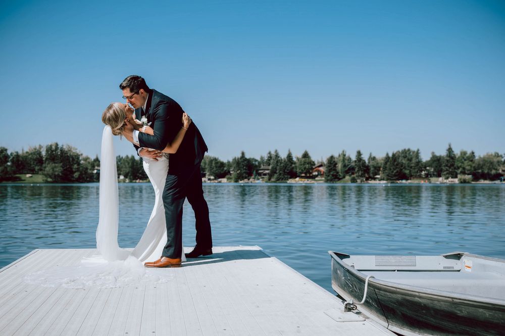 Wedding Photography - Couples Intimates at The Lake House in Calgary, Alberta