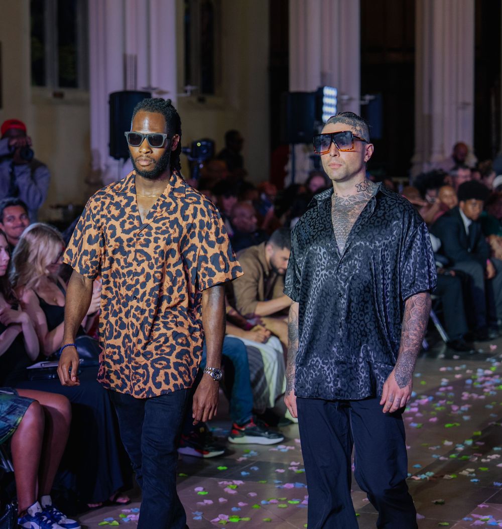 male runway in group of two