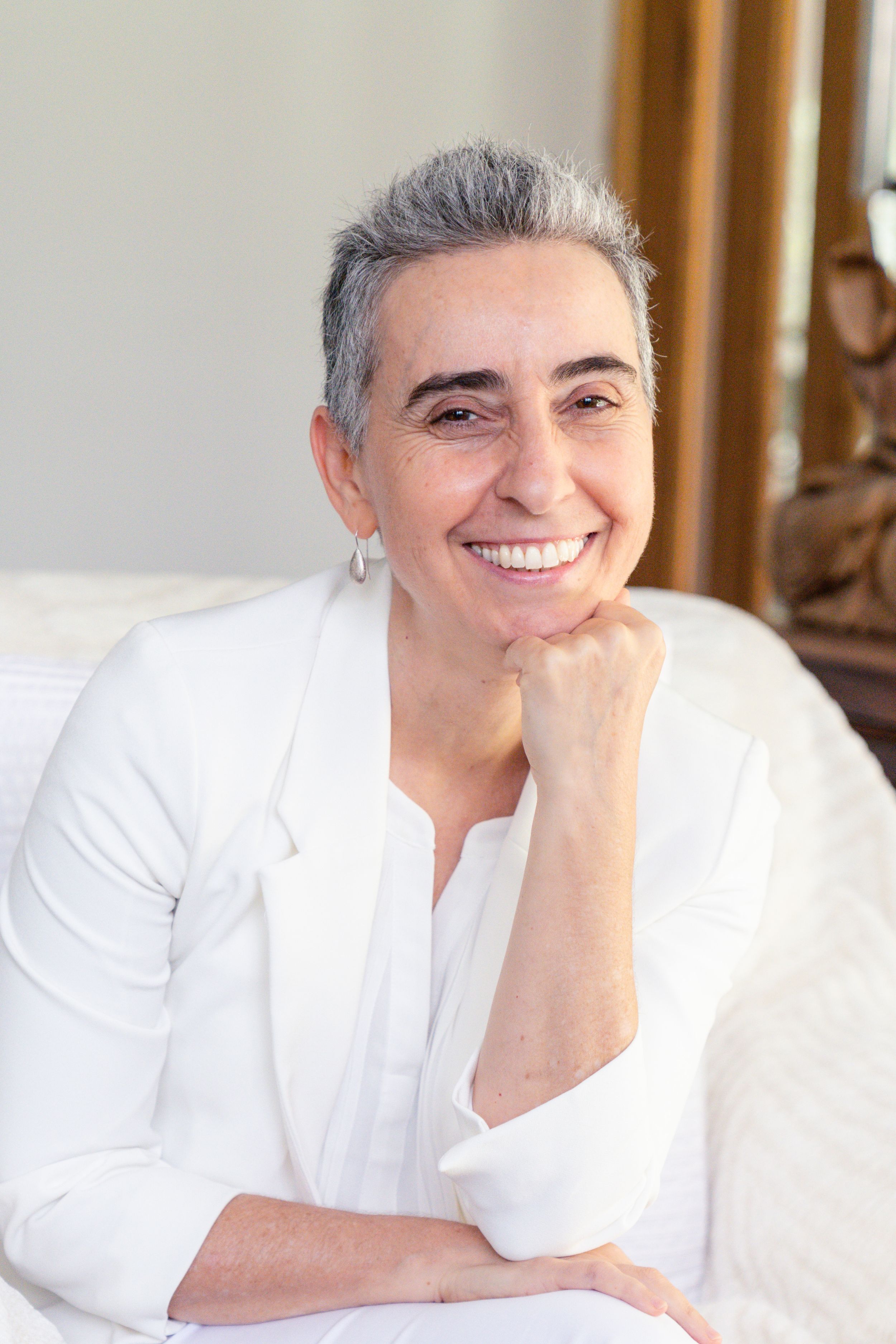 Professional headshot from a branding shoot in Brisbane, showcasing a high-quality, well-lit image of the subject