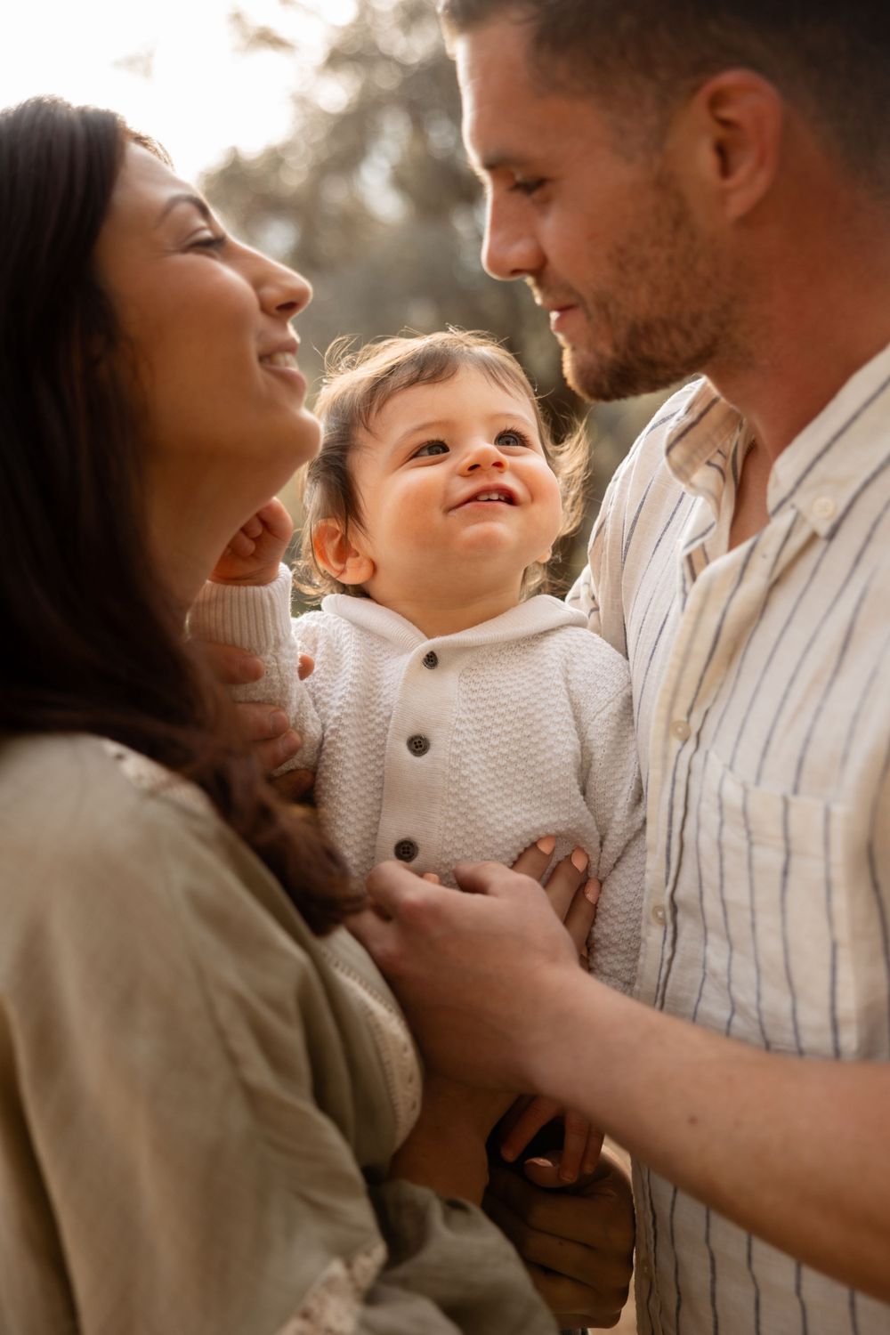 shooting bébé, papa et maman