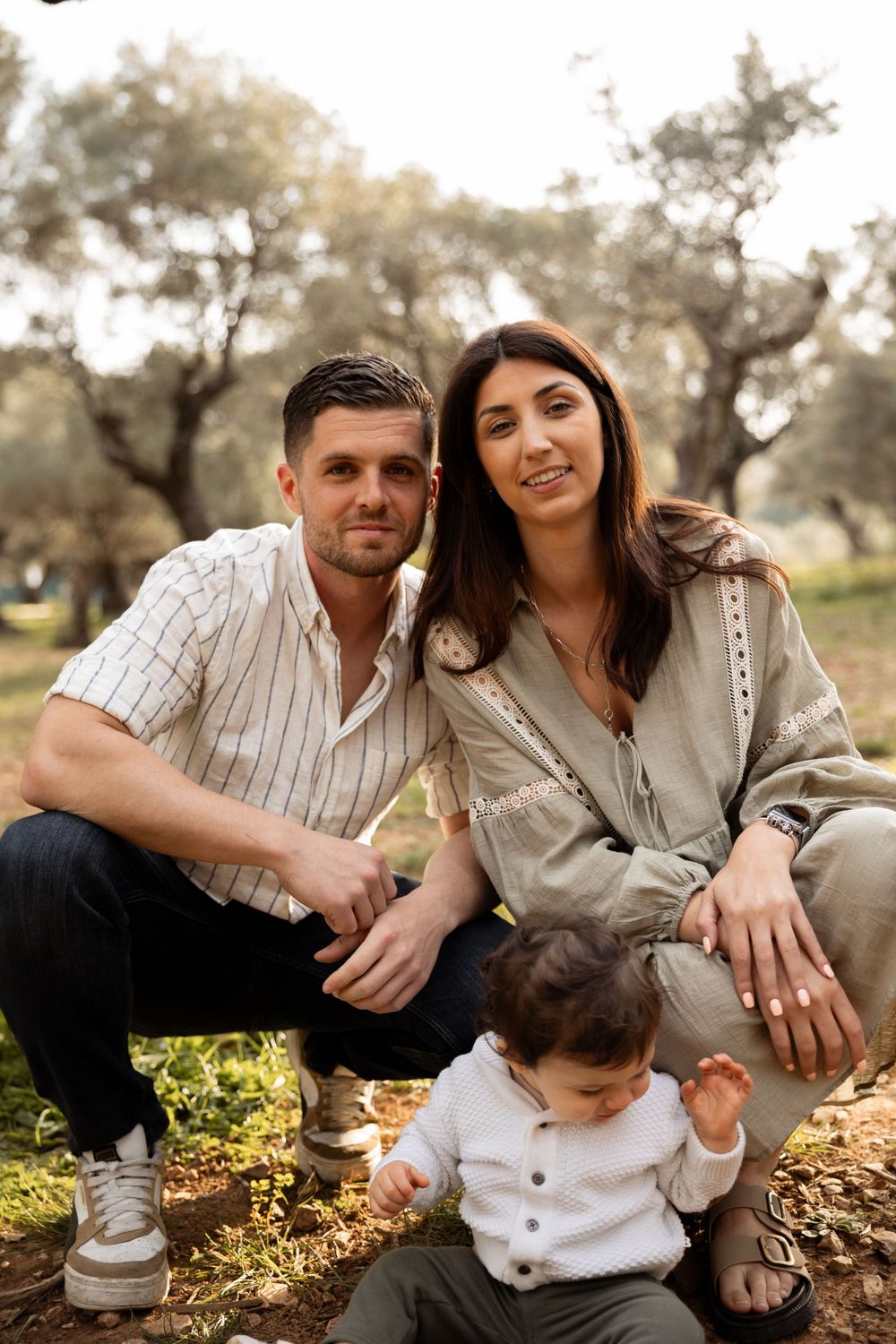 shooting famille avec un enfant en bas âge