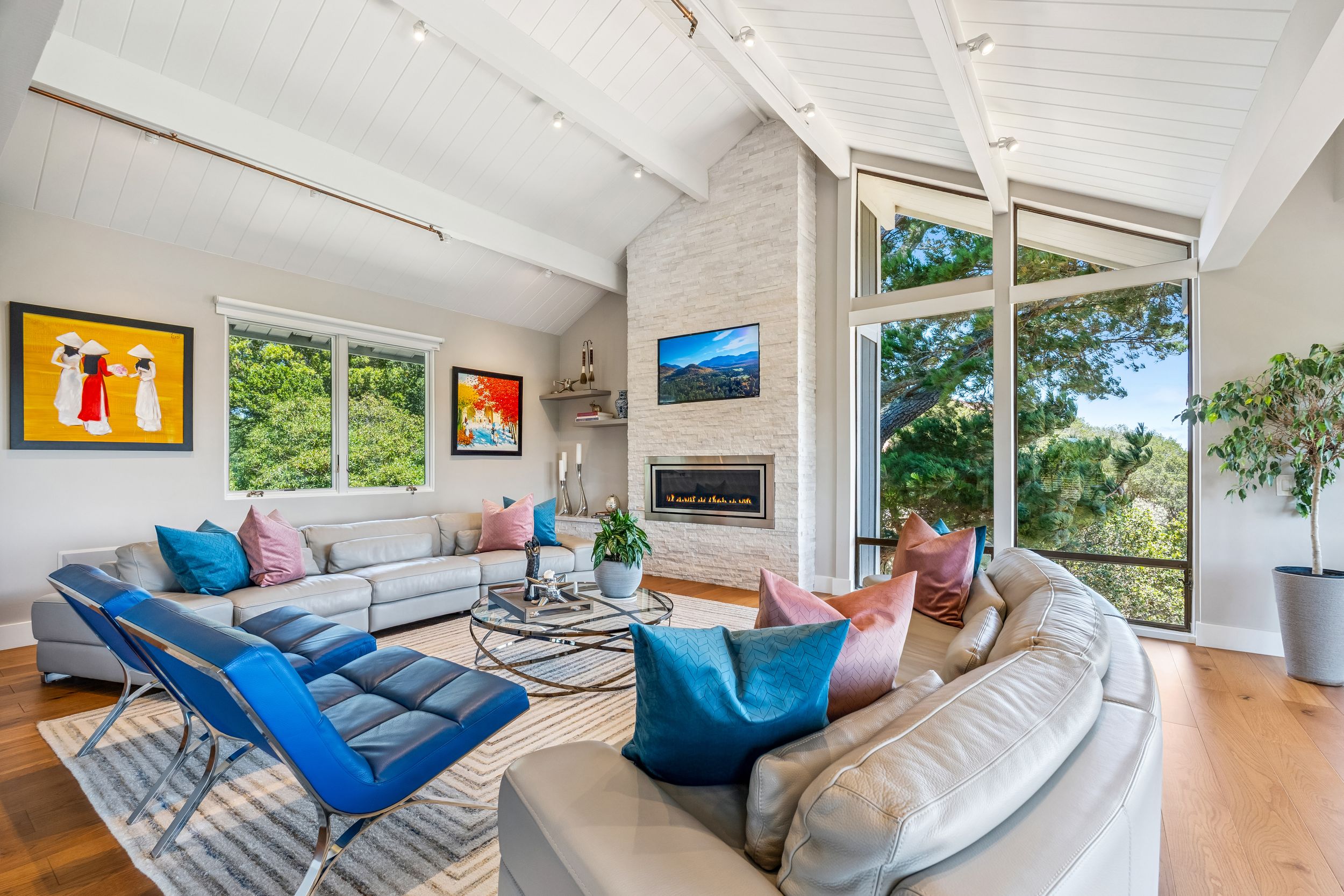 Michael Corona Real estate photography bay area Interior living room