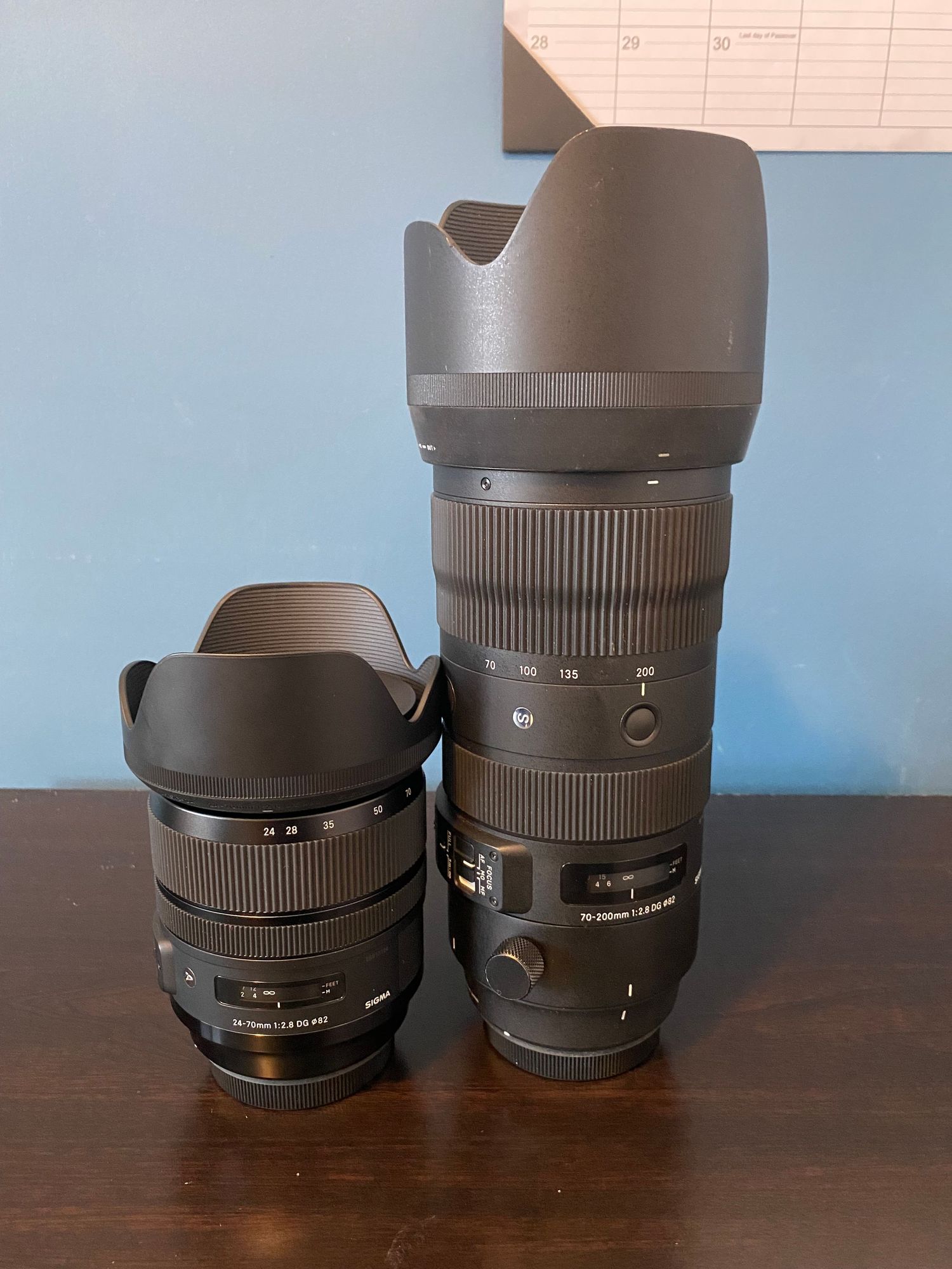 Sigma 24-70mm f/2.8 Art | Sigma 70-200mm f/2.8 Sport