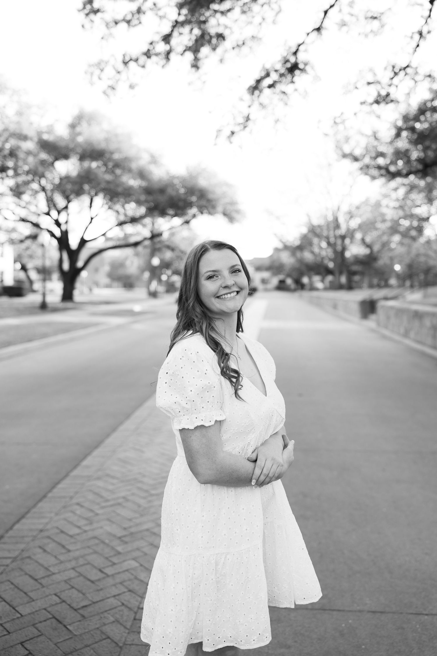 Tarleton State University Graduate, TSU Graduation Photos, Black and white photo, Tarleton Senior Photos, Education Major Photos