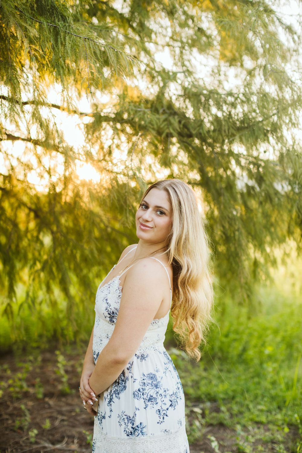 senior session female student