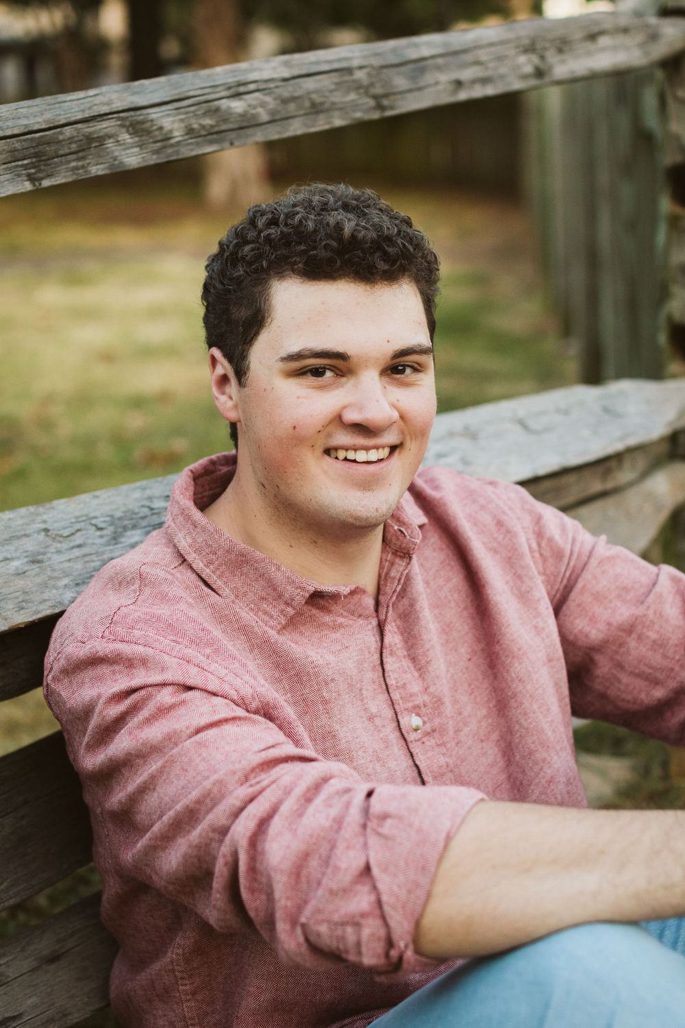 senior session male student