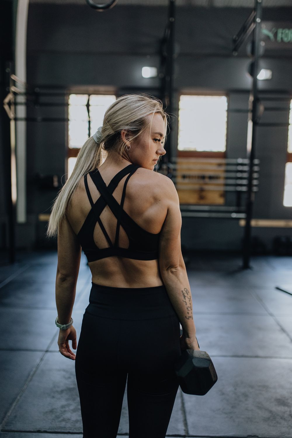 Fitness instructor portrait