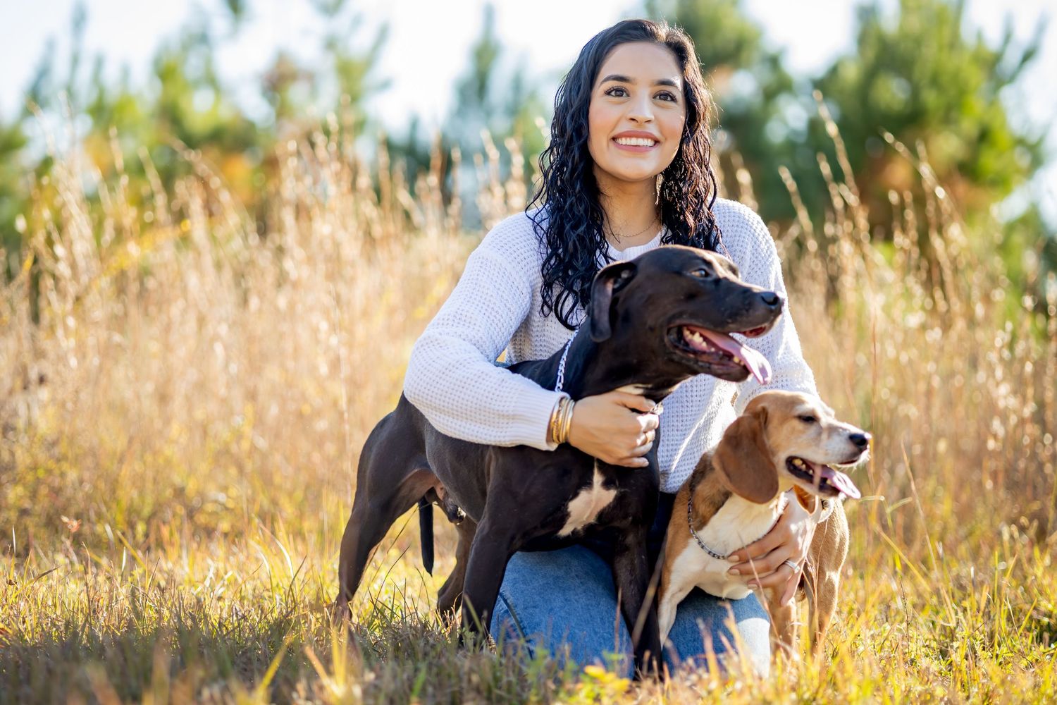 Fall Photos in Richmond, Virginia | Tall Grass Autumn Portraits | Family Fall Photos in RVA