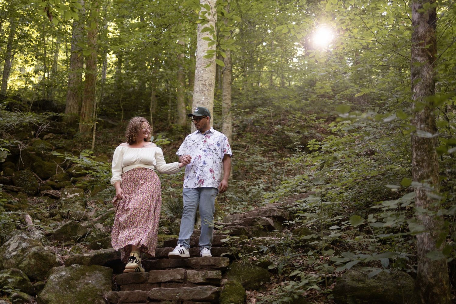 buffalo river engagement session lost valley Ponca arkansas