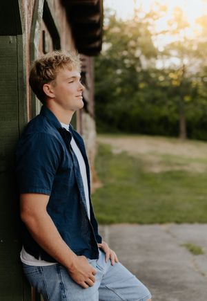 Senior photo session