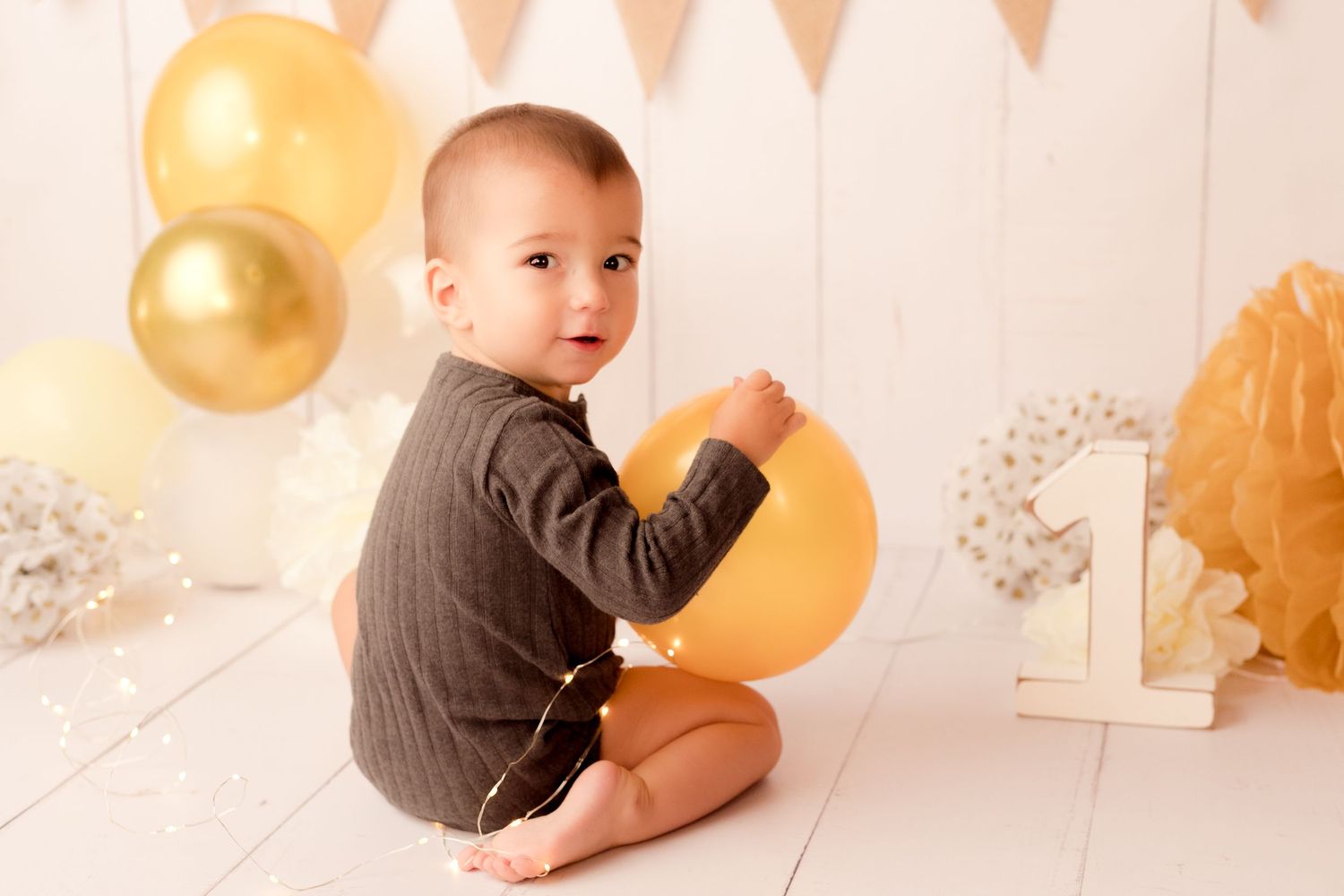 Sesión de fotos de cumpleaños para niños en Cerdanyola del Vallés, Barcelona.