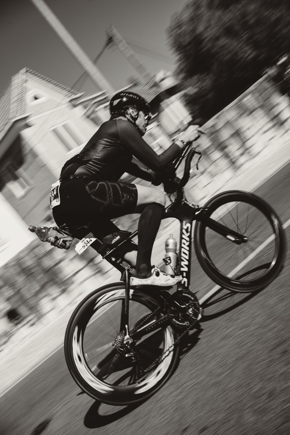 Iron Man Cascais Portugal, cyclist Portrait by Natalia Ruszczuk, photographer based in Chiswick, London