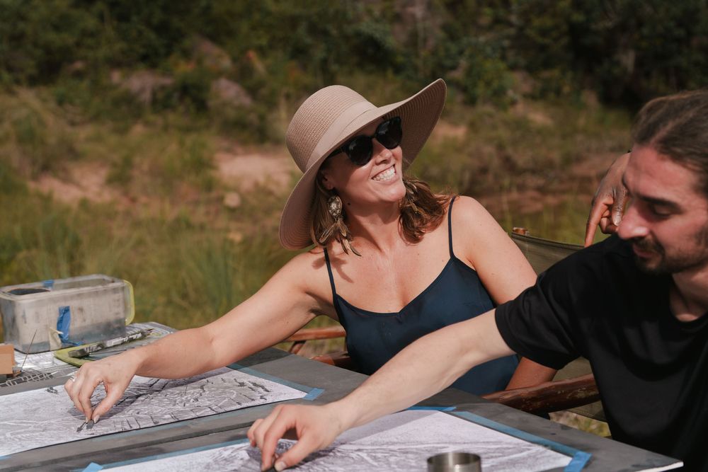 Wellness and fitness retreat photography