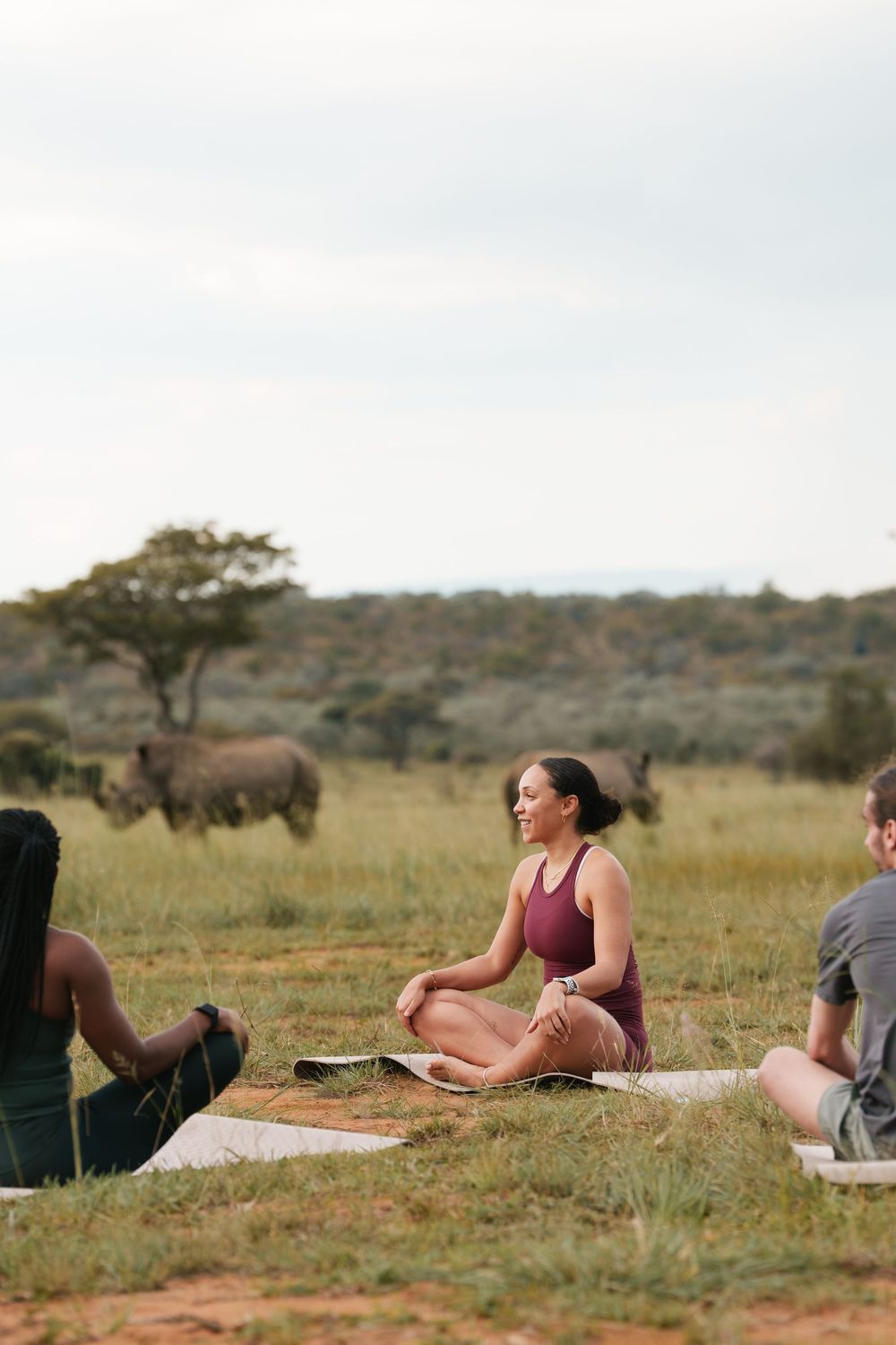 Wellness and fitness retreat photography
