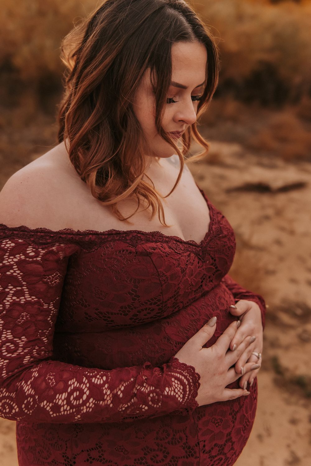 Albuquerque maternity photographer. New Mexico elopement. Inclusive wedding photographer New Mexico. ABQ sunset engagement photo session.