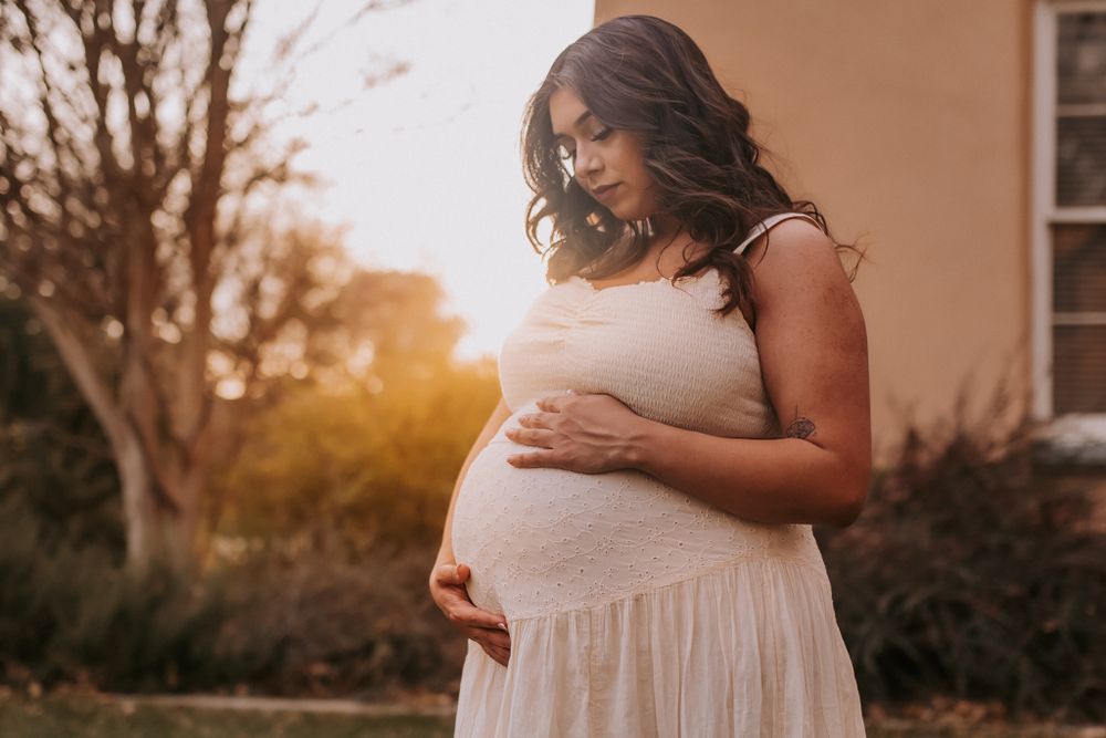 Albuquerque maternity photo session. LGBT wedding photographer New Mexico. Adventure elopement photographer New Mexico. Queer photographer.