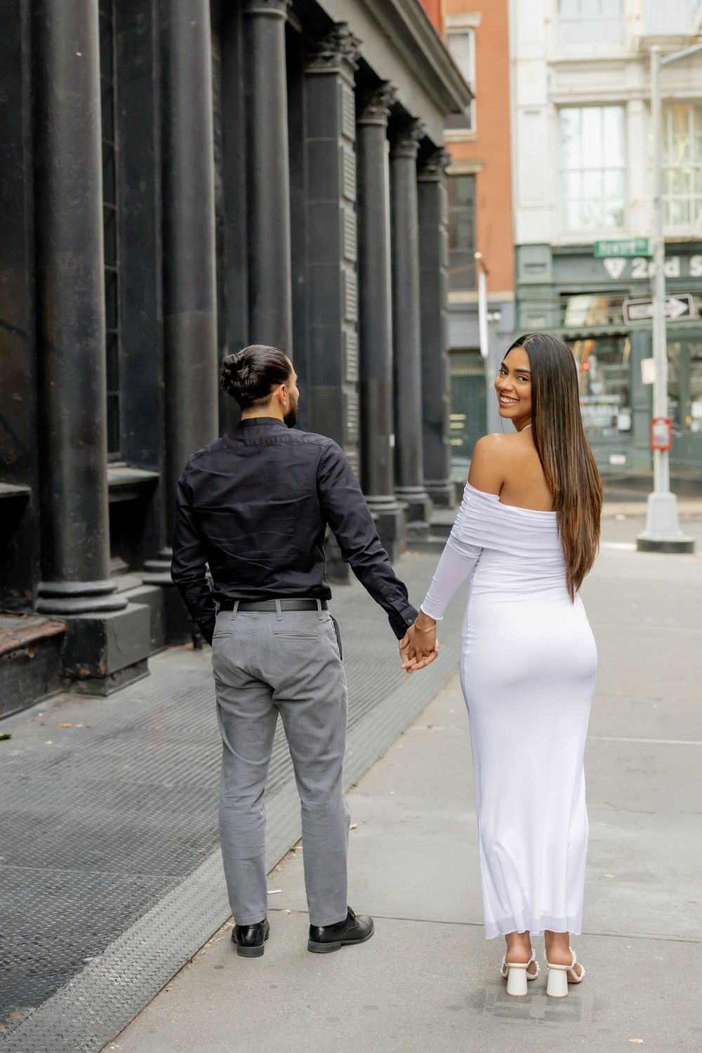 NYC Fall Engagement Photography