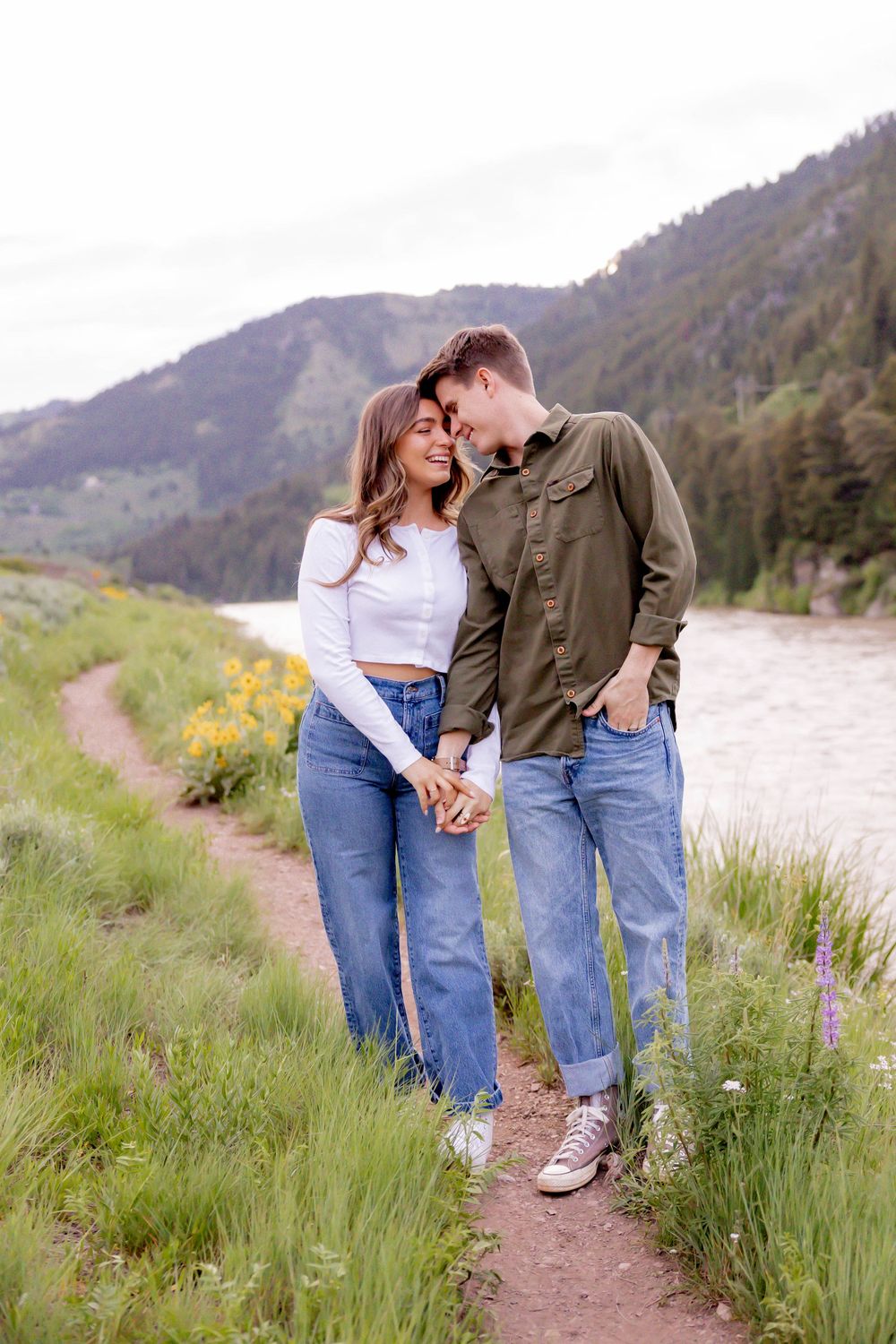 Destination Photographer - Jackson Hole, Wyoming Hot Springs Engagement Session