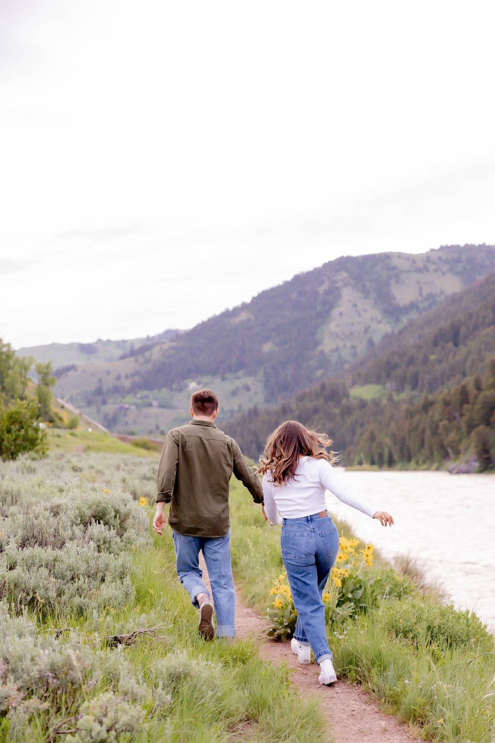 Destination Photographer - Jackson Hole, Wyoming Hot Springs Engagement Session