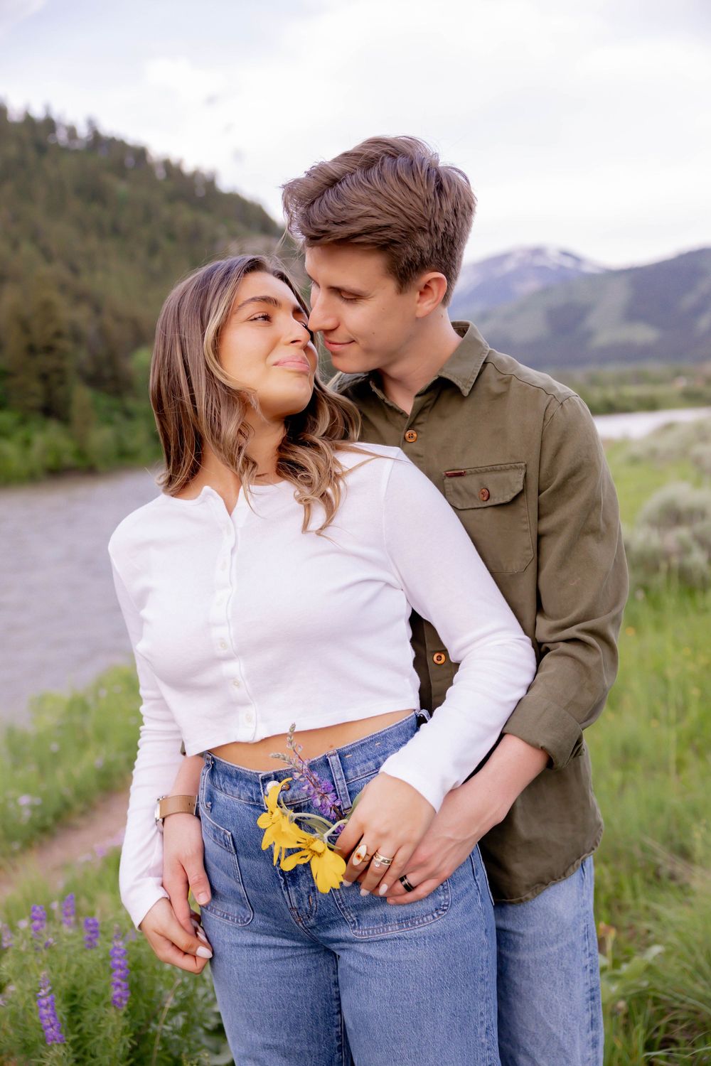 Destination Photographer - Wyoming Engagement Session