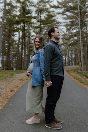 Maternity session in Halifax Nova Scotia, Laurie Provincial Park, Canada - Halifax Photographer