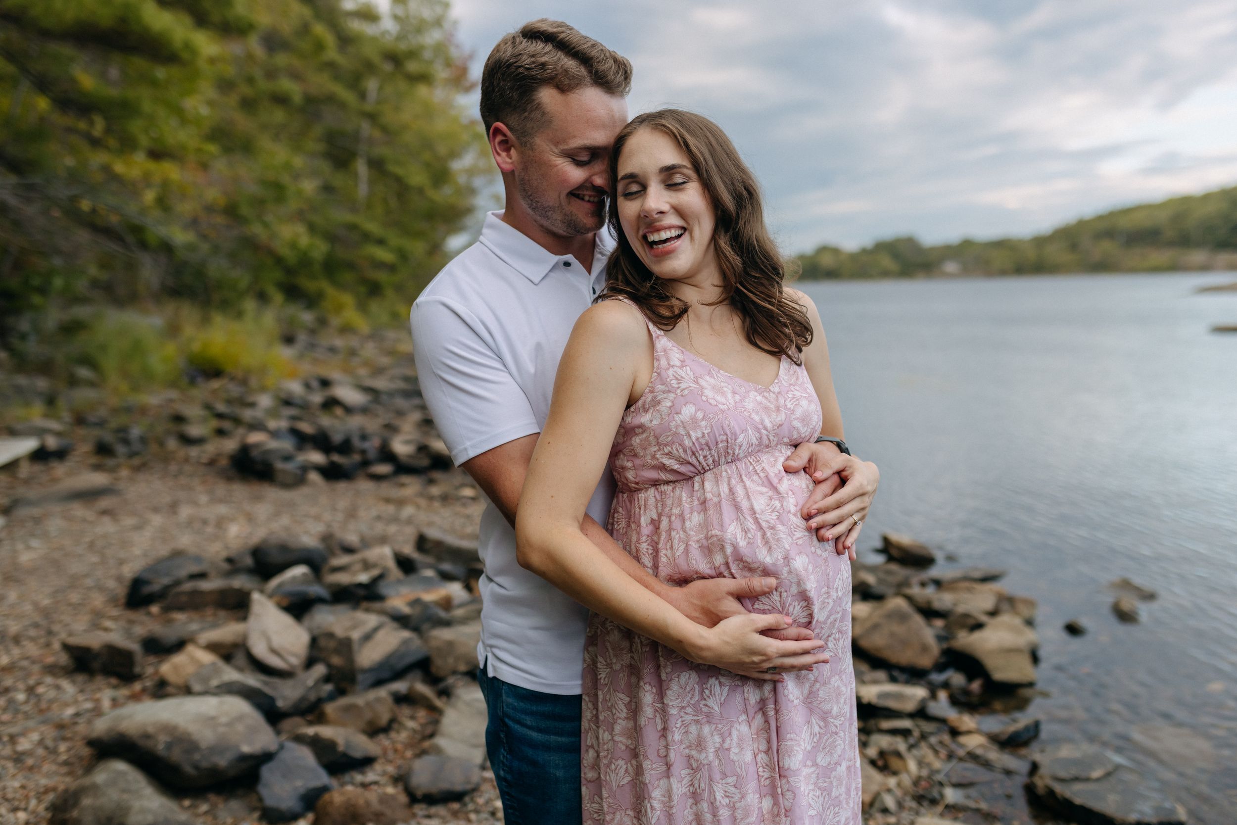 Maternity session, Laurie Provincial Park, Halifax Nova Scotia, Family photographer, Travel Photographer, Belleville Ontario Photographer