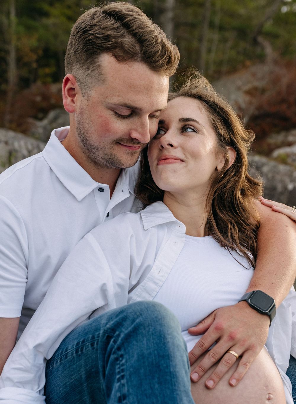 Maternity session, Laurie Provincial Park, Halifax Nova Scotia, Family photographer, Travel Photographer, Belleville Ontario Photographer