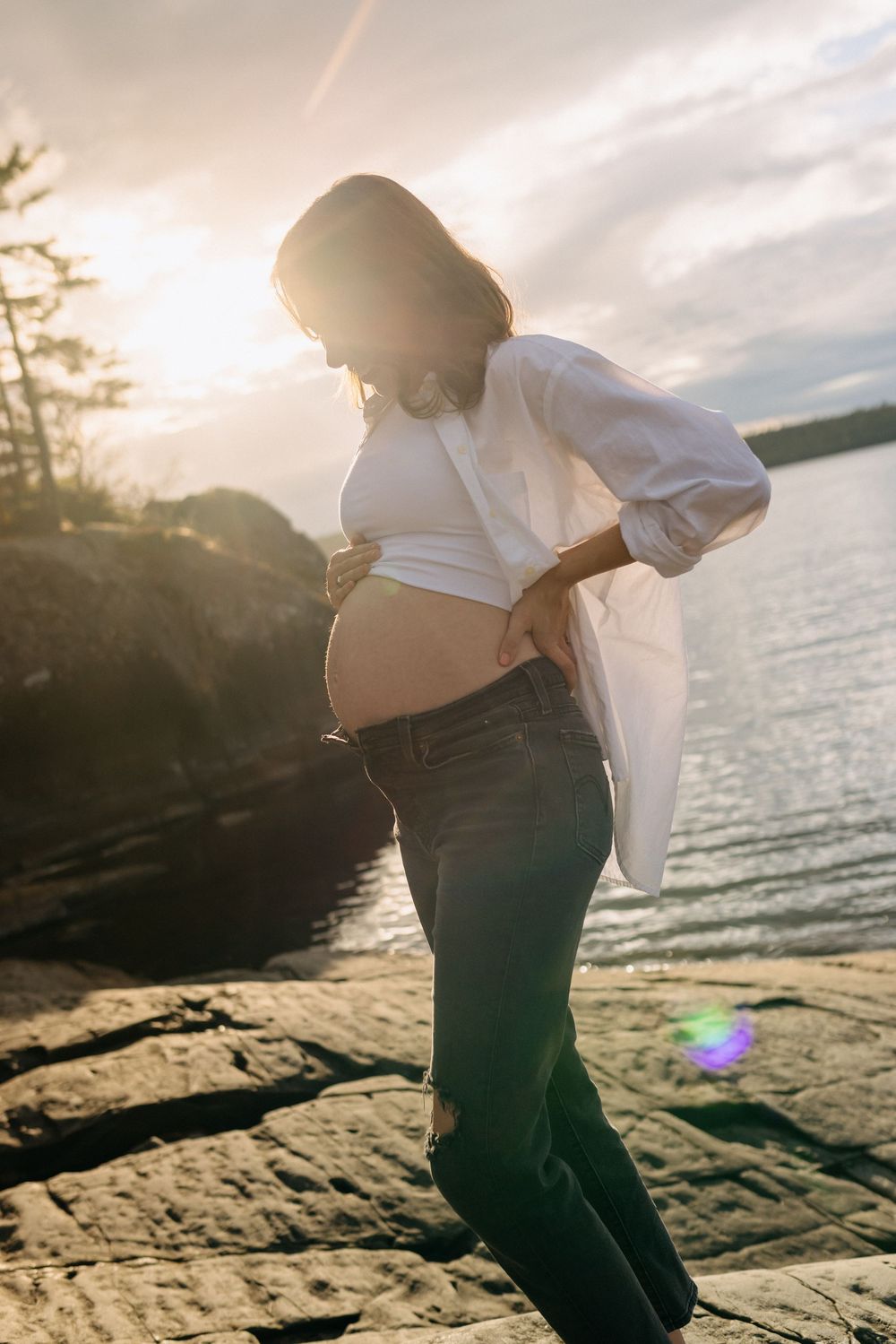 Maternity session, Laurie Provincial Park, Halifax Nova Scotia, Family photographer, Travel Photographer, Belleville Ontario Photographer