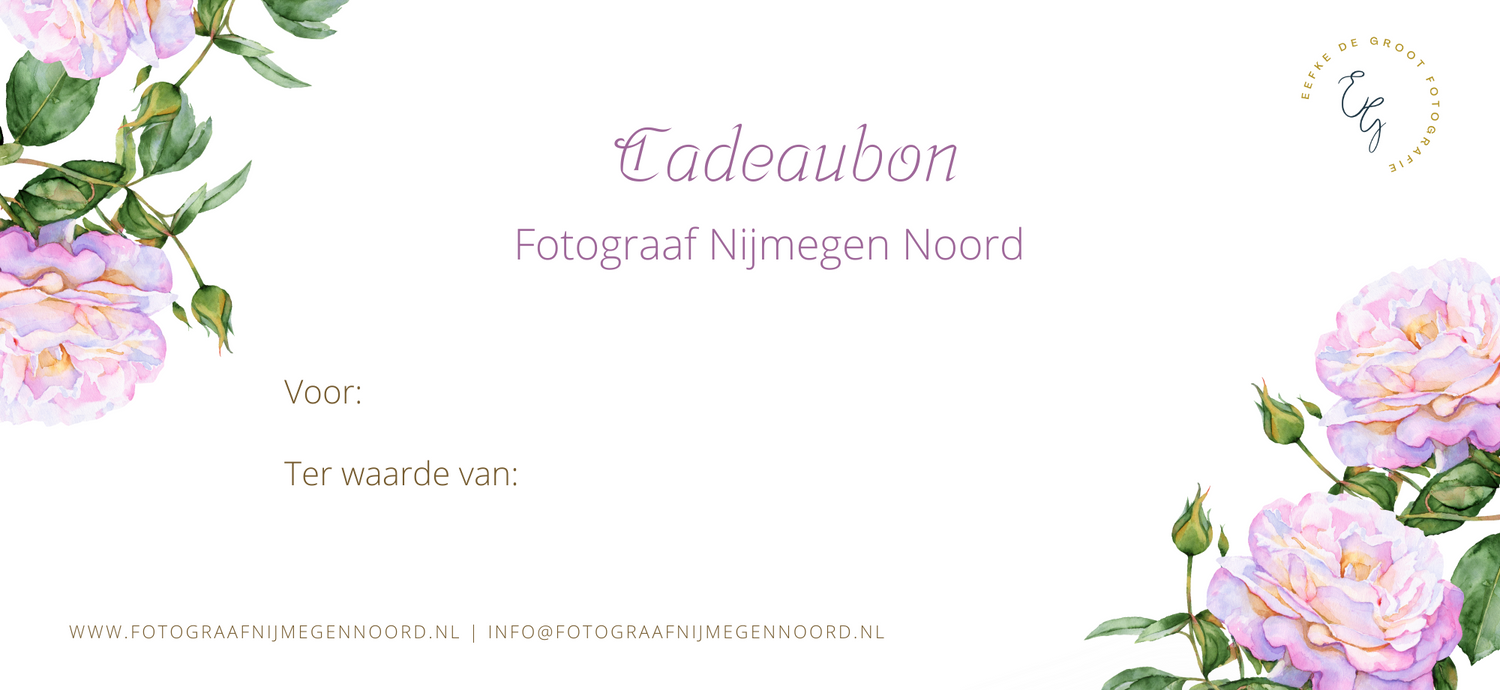 cadeaubon fotograaf Nijmegen noord