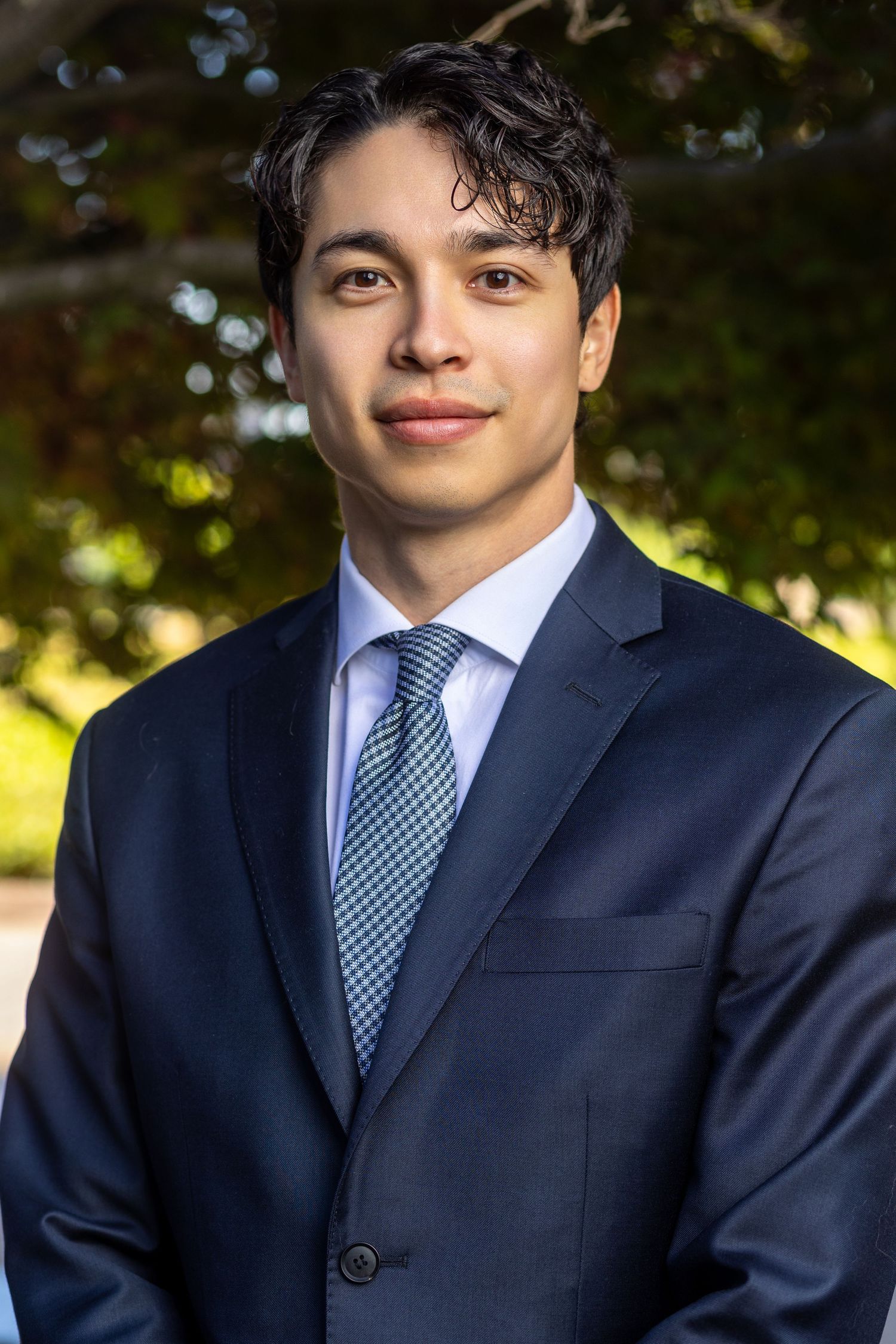 Corporate professional posing for business portrait