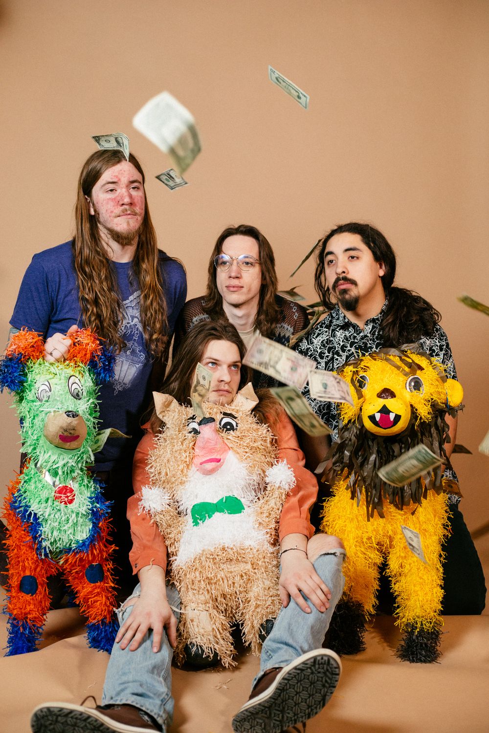 Creative band promotional photography