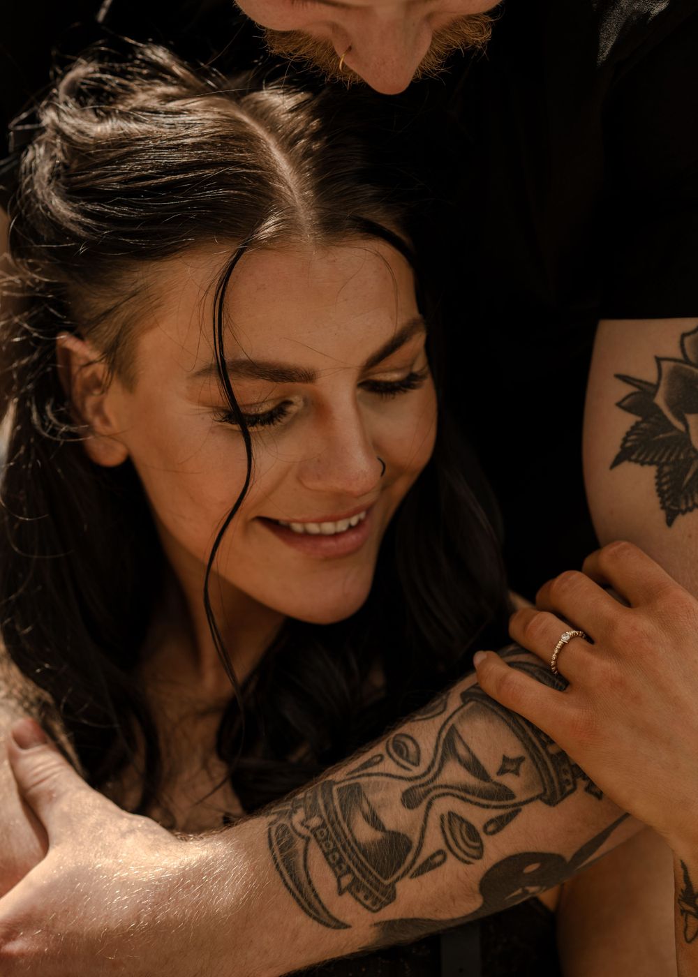 Harley davidson engagement photography cranbrook wedding photographer