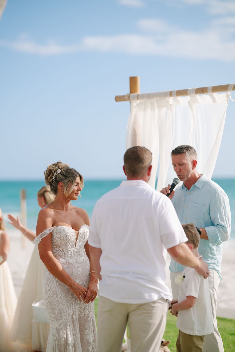 Naples, FL Elopement small wedding beach photographer