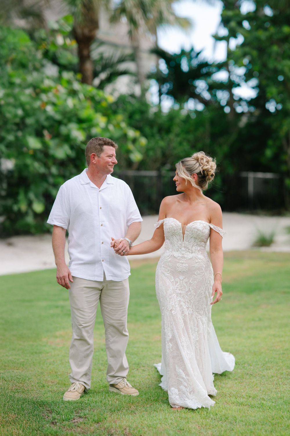 Naples, FL Elopement small wedding beach photographer