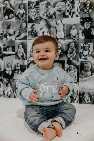 1st birthday cake smash, metro detroit michigan photographer the social 734
