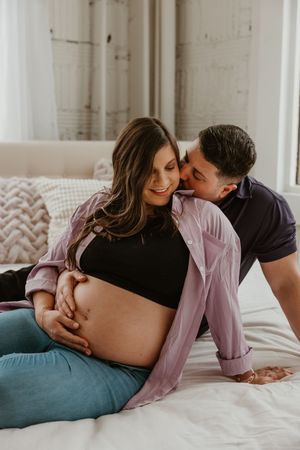 pontiac michigan maternity photographer