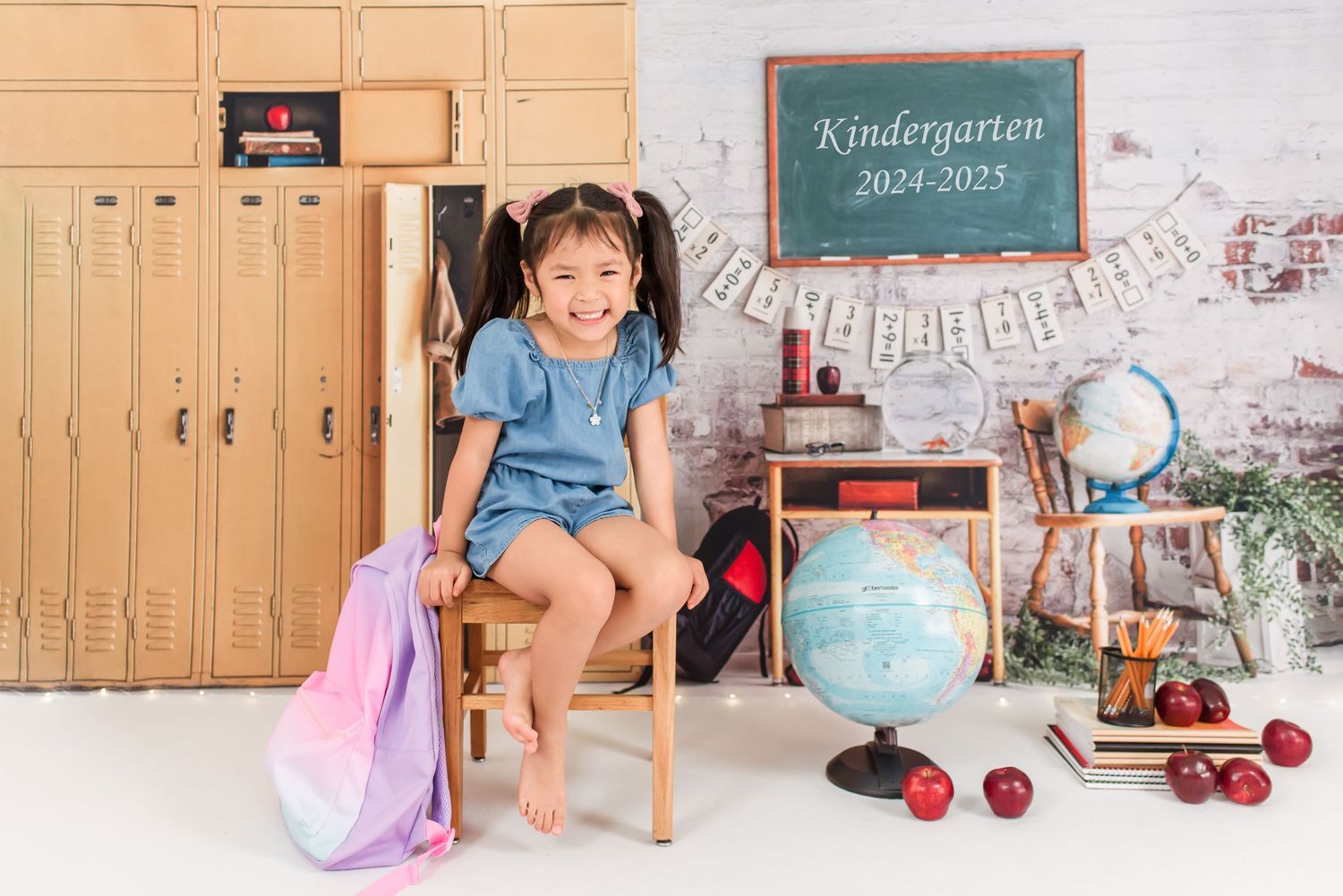 Durham Photographer | Back to School | Durham NC Photographer | Studio Back to School in Durham, NC