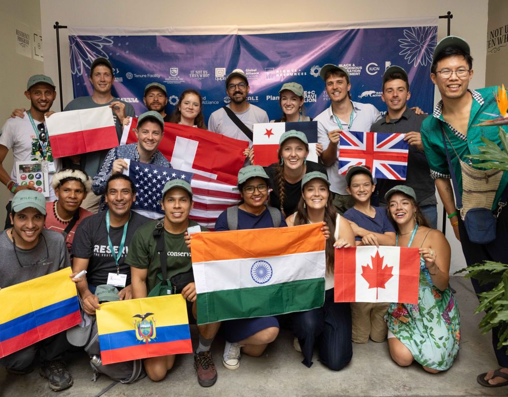 The Reserva UNCBD COP16 Cali delegation at a Wild Hope screening with other attendees.