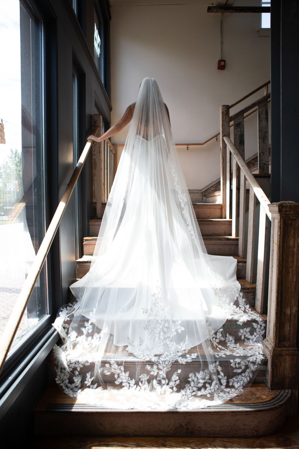 Bridal portrait at 701 Whaley wedding venue in Columbia SC